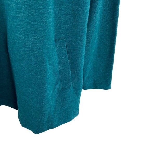 Soft Surroundings Westminster Sweatshirt Small Spruce Green NWT TP-2394 - Picture 5 of 10